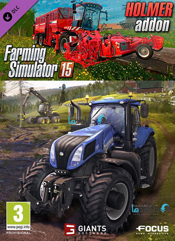 Farming Simulator 15 HOLMER pc cover small دانلود بازی Farming Simulator 15 HOLMER برای PC